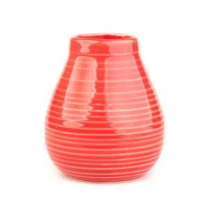 Mate Rustico - Ceramiczne  naczynie do yerba mate - Czerwone