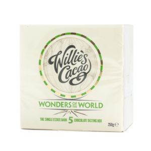 Willie\'s Cacao - Zestaw 5 czekolad - Wonders of the World x 5 - 250g