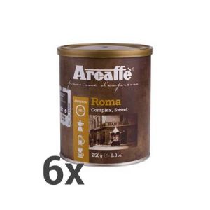 Arcaffe - Roma 250 g - puszka - pełny karton 6 sztuk
