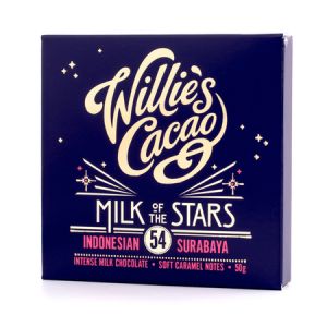 Willie\'s Cacao - Czekolada 54% - Milk of the Stars Indonezja 50g