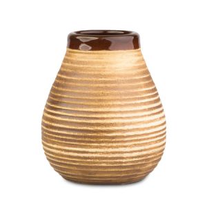Mate Rustico - Ceramiczne  naczynie do yerba mate - Brązowe